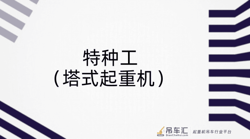2021特种工（塔式起重机）模拟题集及答案解析