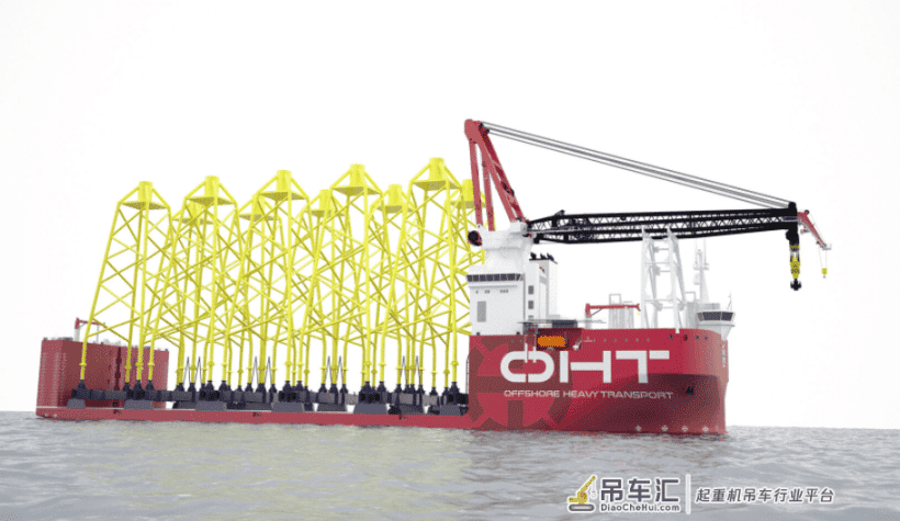 突发！在建风电安装船的利勃海尔主吊机安装中出现意外