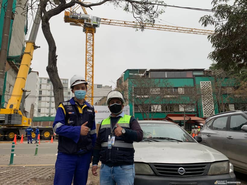 用实力赢得认可！中联重科动臂塔机突破秘鲁市场