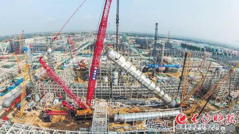 三一起重机上半年海外销售收入大幅增长 履带吊车成为“全球冠军”