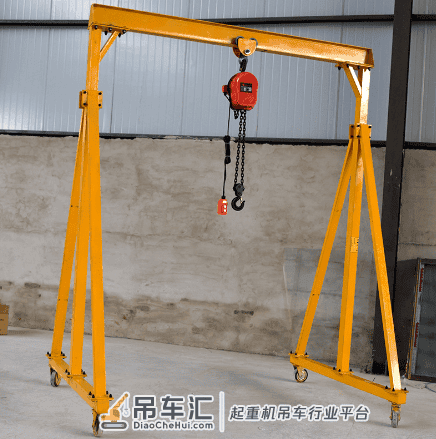 三角形稳定性原理在移动龙门吊上的应用