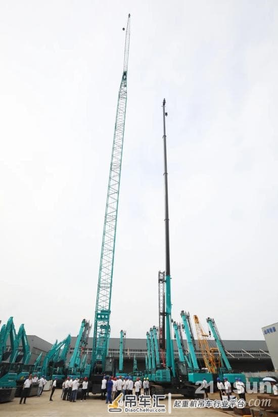 “重”磅出击!山河智能起重机械组团“登场”
