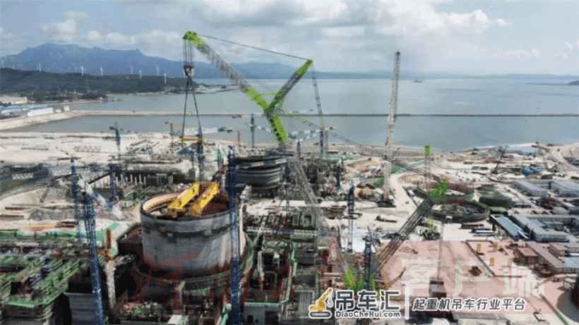“洛阳造”专用回转支承 助力国内首次核电环吊桥架整体吊装