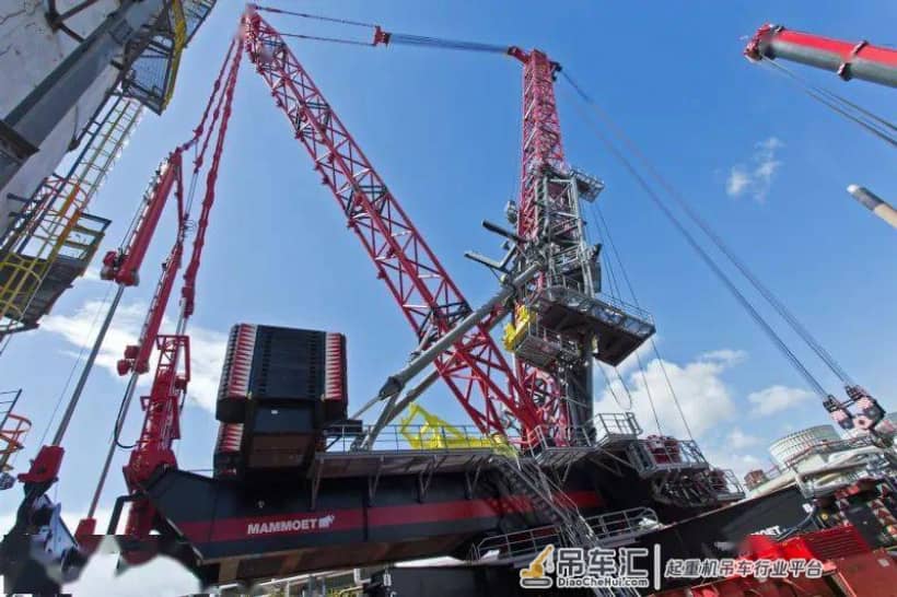 海外 | Mammoet Focus30 起重机英国炼油厂首秀