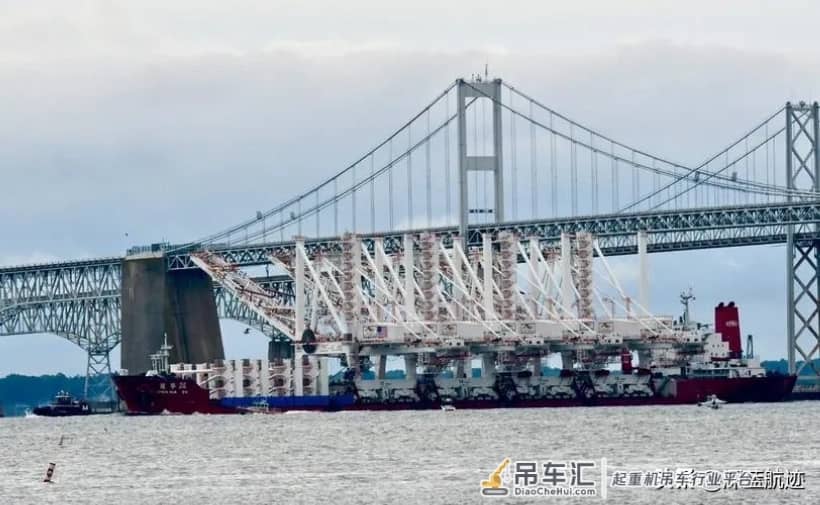 用实力说话:4台巨型起重机运抵美国,他们终究离不开中国制造