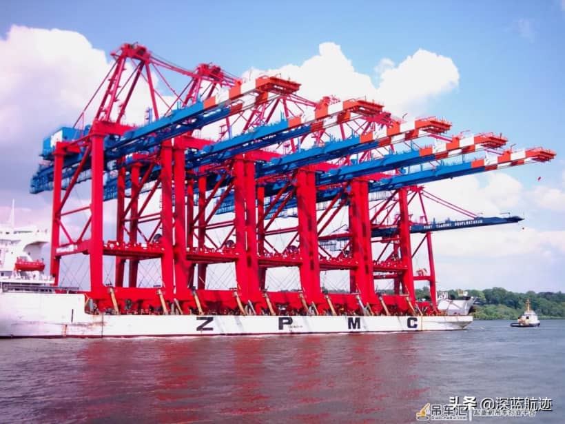 用实力说话:4台巨型起重机运抵美国,他们终究离不开中国制造