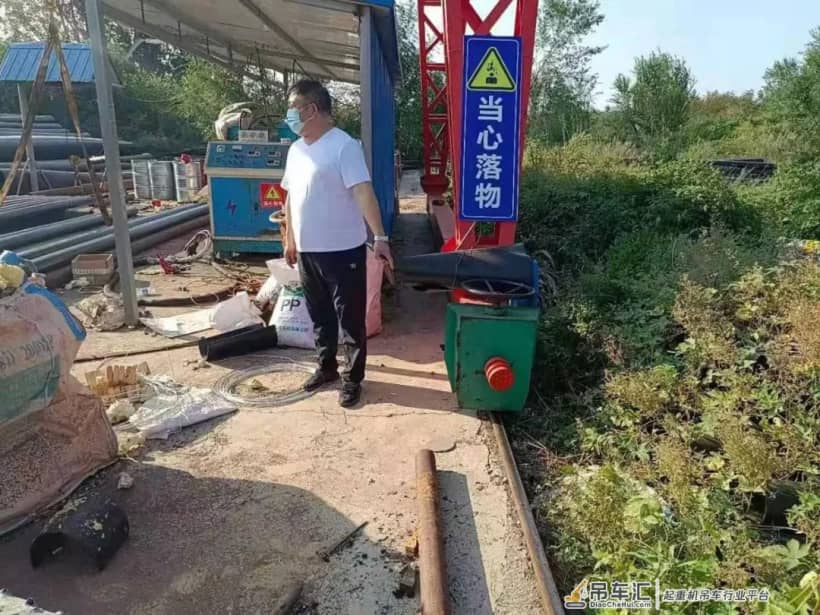 栖霞市桃村镇扎实开展起重机械安全专项检查