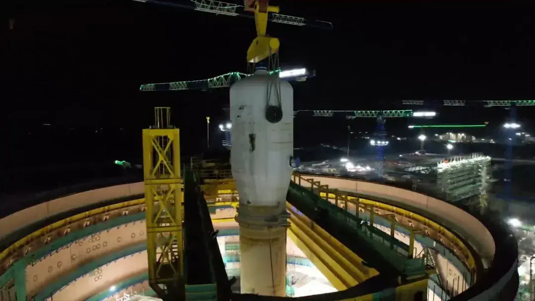 巨力索具助力漳州核电项目首台蒸汽发生器吊装成功