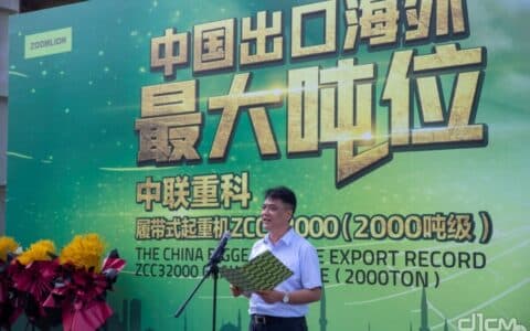 打破欧美垄断！中联重科超大吨位履带吊“出海”土耳其