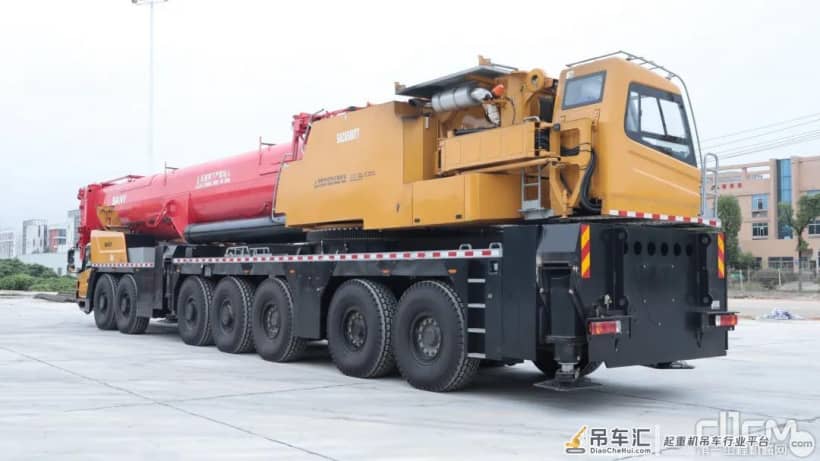三一SAC6500T7起重机一出马,5年就能多赚一台劳斯莱斯