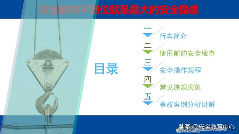 20210914P 电动梁式起重机（行车）安全操作培训「安全生产学院」