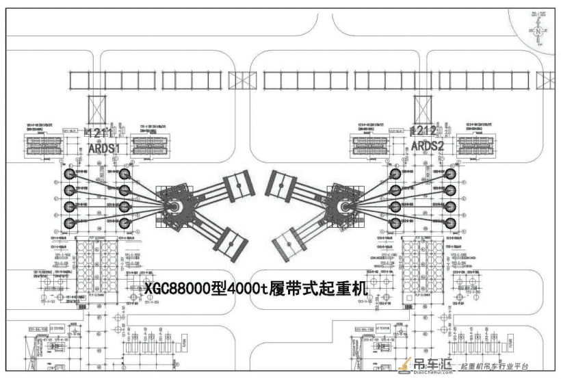 环轨式起重机,我国超重吊装设备领域的空白