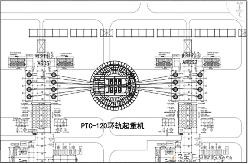 环轨式起重机,我国超重吊装设备领域的空白