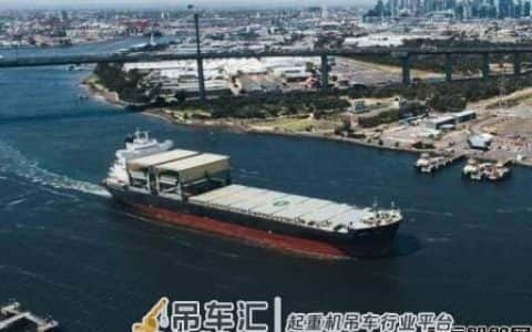 挪威NES公司为一艘杂货船新起重机动力提供电池系统