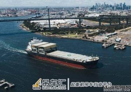挪威NES公司为一艘杂货船新起重机动力提供电池系统