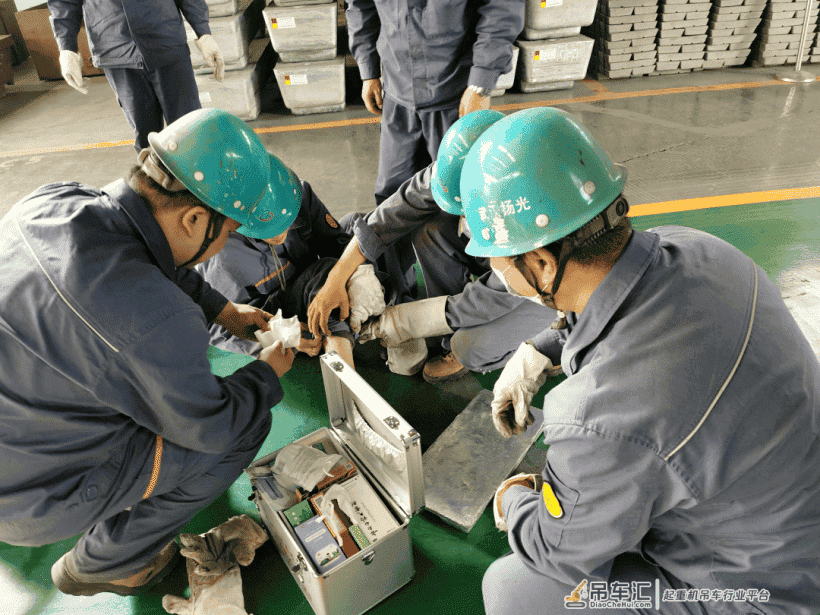 强应急、提能力、防事故 | 扬光公司开展起重机械事故应急演练活动