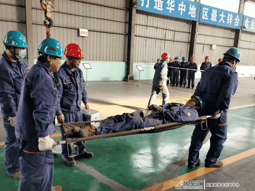 强应急、提能力、防事故 | 扬光公司开展起重机械事故应急演练活动