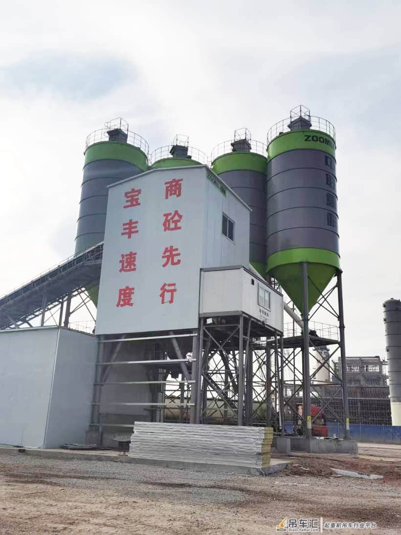 极速安装，高效出料！中联重科商混站超群实力赢高度认可