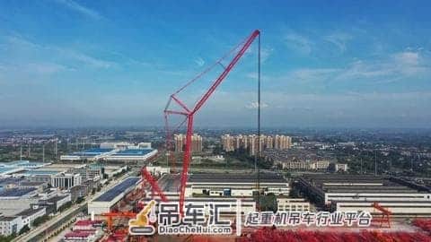 4500吨!三一重工再次刷新“全球第一吊”吨位纪录