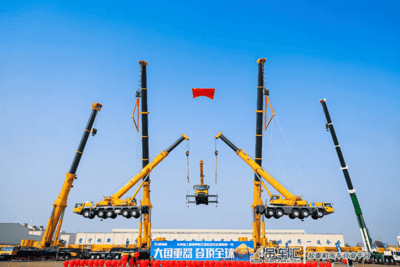 夺得全球起重机榜单桂冠背后：徐工“颠覆‘中国制造无芯’”魔咒