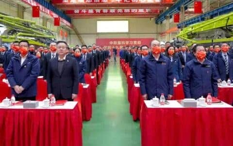 学习贯彻党的十九届六中全会精神省委宣讲团走进中联重科
