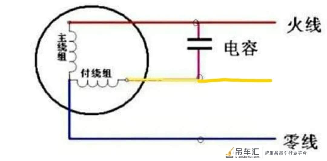 微型电动葫芦、吊机是如何使用单相电机控制上升、下降