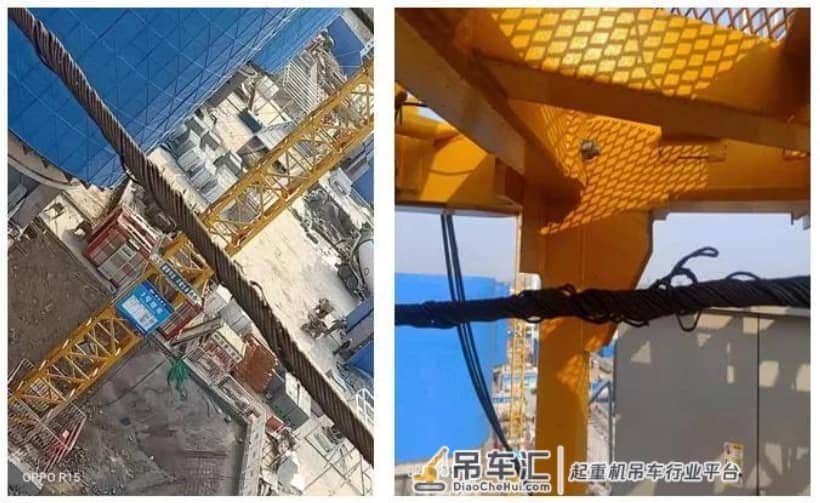 塔式起重机安全检查要点之钢丝绳