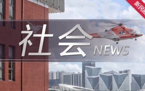 吊车吊臂断为三截 一截砸至在建高架上