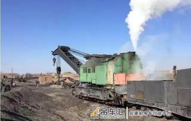 「图集」古董级蒸汽小吊车,几个吊友开过呢?