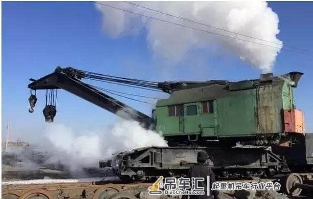 「图集」古董级蒸汽小吊车,几个吊友开过呢?