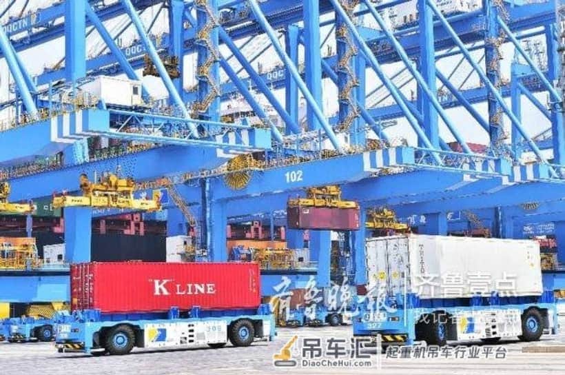 全球首例！青岛港自动化码头实现5G远程吊车操作