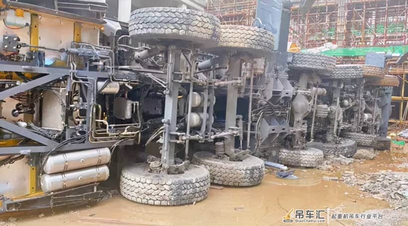 洛阳新款300t首翻,维修费用400万!至今无人赔偿,老板心力交瘁