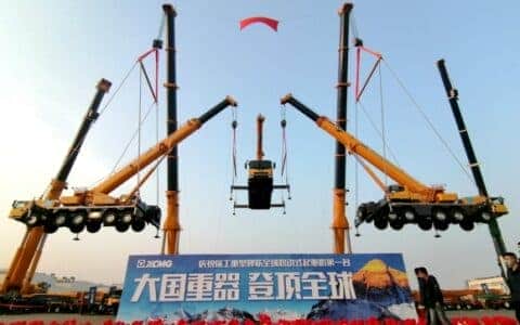 徐工发布行业首个“双碳”宣言 千吨级起重机实现全国产化