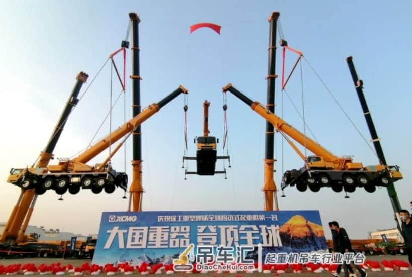 徐工发布行业首个“双碳”宣言 千吨级起重机实现全国产化
