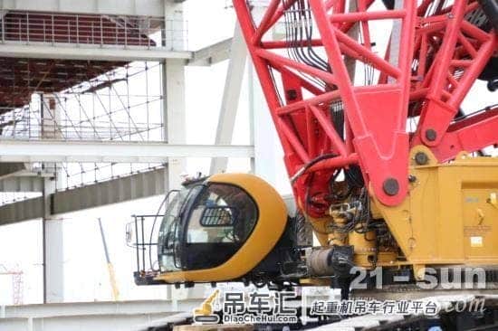 三一SCC12000TM起重机助力准东—华东“疆电外送”工程电源点建设