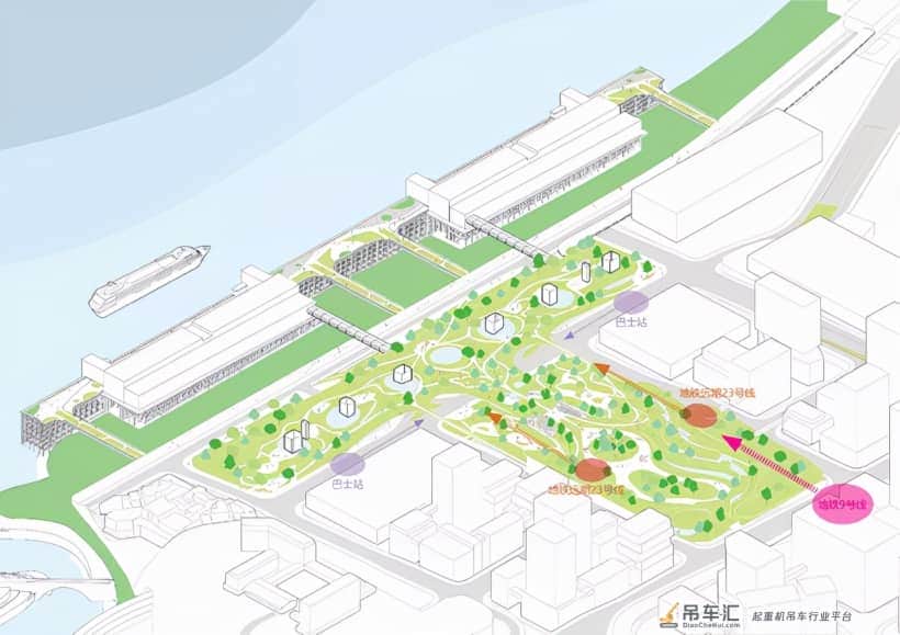 重庆再添新地标!寸滩国际邮轮中心中标方案,灵感源自“龙门吊”