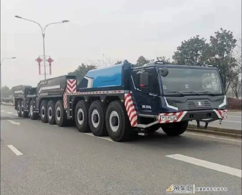 「看车报告」中联2400吨吊车正式申报，三大厂称王？
