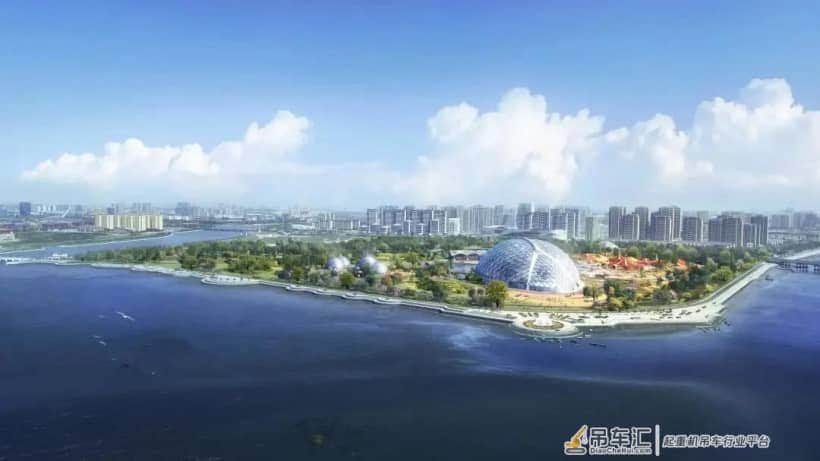 深入揭秘钢结构，解锁青岛东方伊甸园吊装全过程