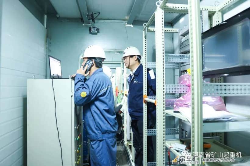 河南矿山承制梅钢160吨冶金铸造桥式起重机通过专家A检