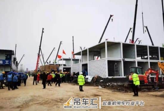 请放心！三一起重机助力西安方舱医院紧急筹建