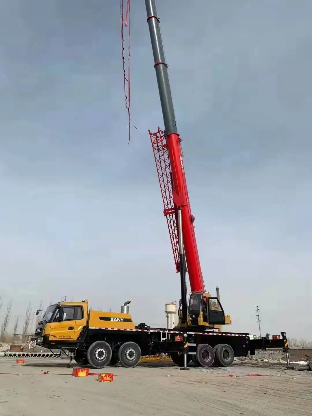 「实测」喜提STC550-1,第一钩活,40米半径,还能超两吨