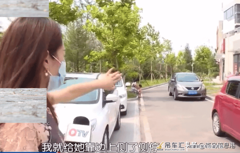 女车主帮忙指挥倒车反被骂,爱车被人连堵三天,吊车出动才取出来
