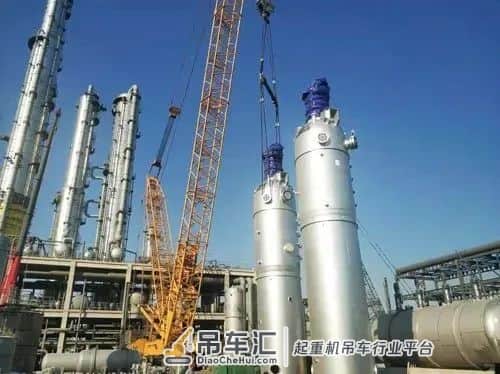 共完成185台设备吊装,总吨位达12951吨!沧州旭阳项目圆满收官