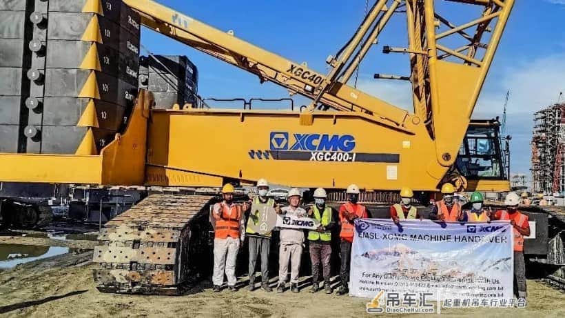 完美吊装 徐工刷新孟加拉最大吨位履带起重机纪录