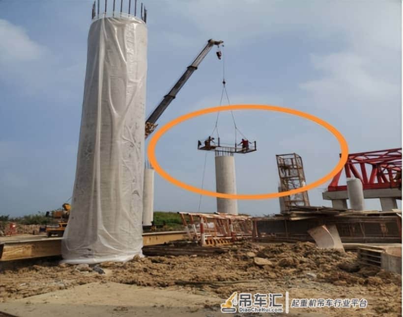 工地安全隐患识别——起重机载运人员