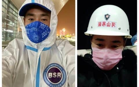 90后吊车司机助力抗议免费消杀几十万平方，曾支援郑州岐伯山医院建设