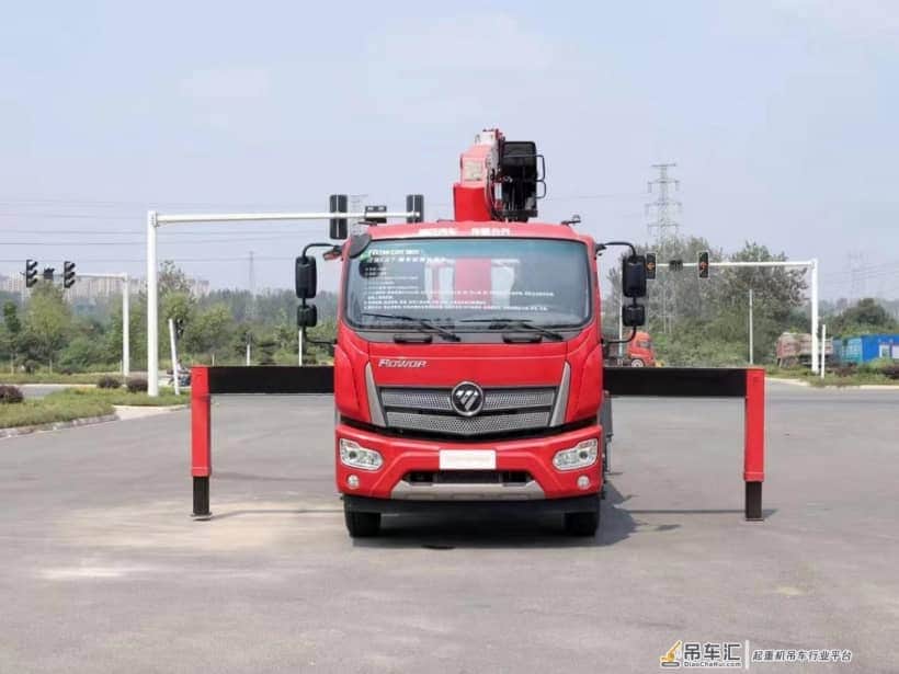 福田瑞沃专用底盘随车起重运输车可靠实用、高效创富,有它就稳了