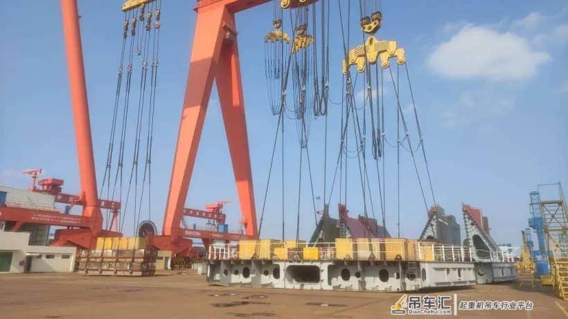 新春开门红 | 扬州中远900吨门式起重机驱动系统升级改造项目通过验收