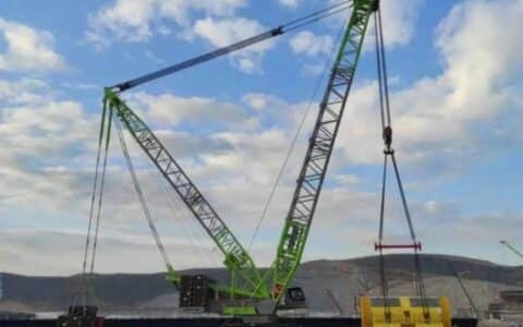 助建土耳其首座核电站！中国超大吨位履带吊ZCC12500海外再亮剑