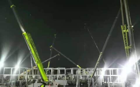 小绿军团奔赴西安疫情一线！中联重科高端装备助力搭建”生命之舟”